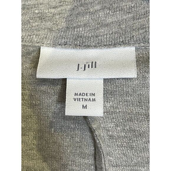 J.āJillāMedĀ LinenāBlendāCardigan - Picture 3 of 14